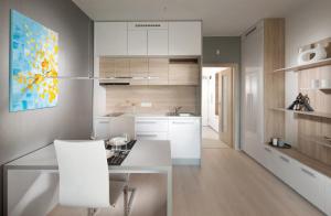 Apartment room in Apartement Blanc de luxe