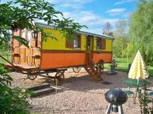 La roulotte de Pommette et Billy - La Hoguette