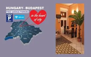 Apartment in the center of Budapest -free garage parking - Budapešť