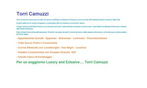 Torri Camuzzi Exclusive Luxury Apartment