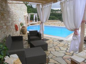 Traditional Stone Villa Olympia Sea View Private Pool
