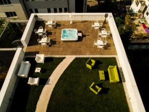 Superior Double Room with Spa Bath in Roofgarden room in Corte Ongaro Hotel