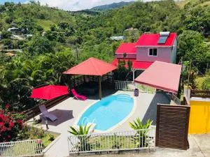 Le val de lys-piscine privée - 旧阿比唐