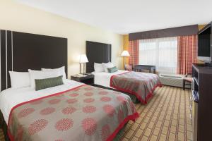 Double Room with Two Double Beds - Non-Smoking room in Ramada by Wyndham Asheville Southeast