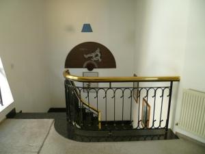 Double room with ensuite bathroom at Datacom building