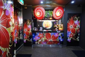 Himeji ホテル暴れ狸の鬼袋姫路駅前店 男塾ホテルグループ 2-Star Accommodation lobby