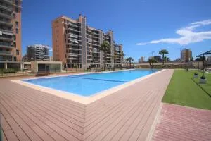 CasaTuris Playa, piscina y parking en Residencial San Juan SJ102 - Benimagrell