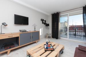 Appartements Loft 3 pieces duplex 3 etoiles calme centre ville a 5 mn des plages et palais : photos des chambres