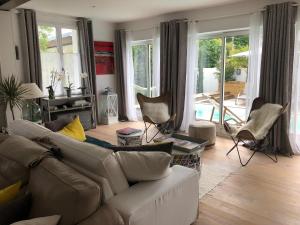 Maisons de vacances Maison climatisee 8 personnes lege cap ferret : photos des chambres