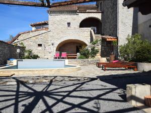 Maisons de vacances Amazing apartment in Lanas with large garden : photos des chambres