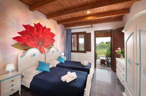 Twin Room room in Hotel Rurale Orti di Nora & SPA