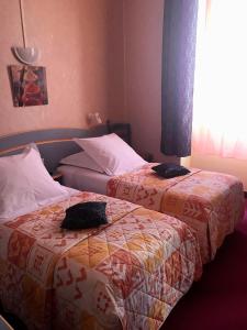Hotels Hotel du Commerce : Chambre Lits Jumeaux avec Douche 