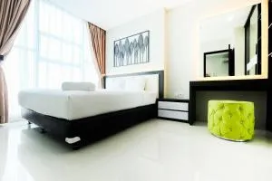 Best Price 1BR Brooklyn Apartment near IKEA Alam Sutera by Travelio - Bendungan