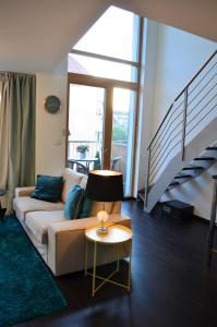 One-Bedroom Apartment with Balcony room in Apartments Palmovka