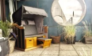 havenBlicke - großzügige Terrasse mit Blick auf die Weser - Bremerhaven