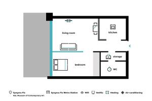 Apartment room in EMST Museum 1BD Apartment with Acropolis view by UPSTREET