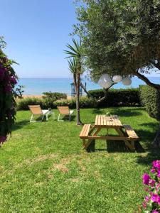 Aqua Seafront Beach House With Garden Corfu Greece