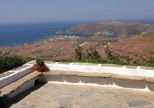 Villa Rallou,breathtaking view Andros Greece