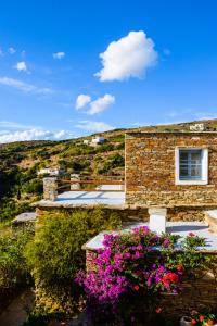 Villa Rallou,breathtaking view Andros Greece