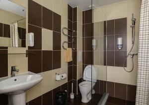 Quadruple Room with Bathroom room in Laska Hotel Sheregesh