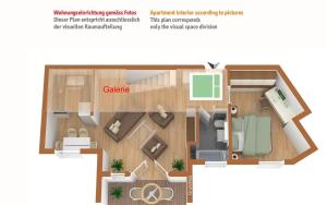 Apartment with Mountain View room in Ruinatsch 44