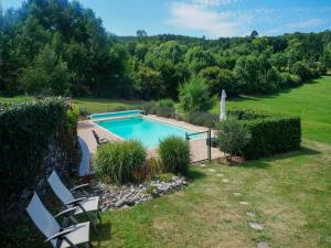 Maisons de vacances Superb Holiday Home in Saint Beauzile with Private Pool : photos des chambres