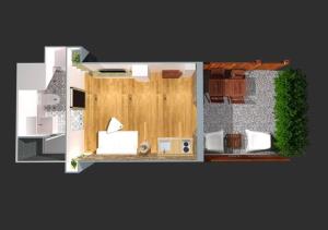 Appartements GregBnb-com - Studio CLIMATISE - Terrasse & parking prive : photos des chambres