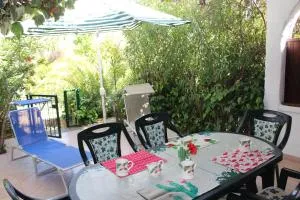 Flamingos in the desert Villasimius - Portu sa Ruxi