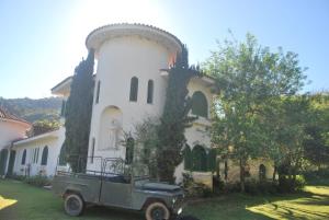 Casinha Radicais Natureza quintal com cachoeira