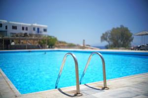 Two level summer house on the Beach Myconos Greece