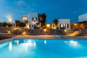 Вила Villa Iris in Ag. Lazaros 5Bed(Pool-Seaview) Псару Гърция