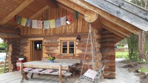 Talu Gemütliches Blockhaus in Bayern Ohlstadt Saksamaa