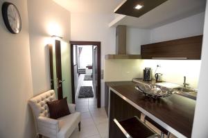 Above the historical roofs