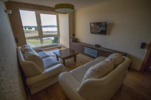 Appartement Cozy apartment with a wonderful lake view Telšiai Lithauen