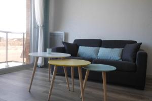 Appartements La Timonerie - La Caraque 35, vue mer et dunes : photos des chambres