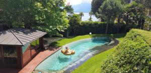 5 hvězdičkový chata Montreux Rotana Garden House with Private Pool Montreux Švýcarsko