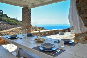 Cycladic stone house Kea Greece