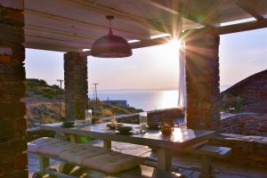 Cycladic stone house Kea Greece