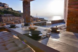 Cycladic stone house Kea Greece