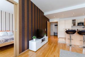 Flat at the Danube with wellness