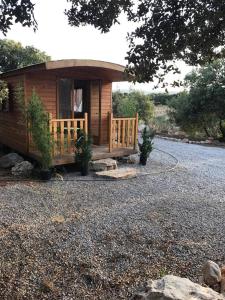 Maisons de vacances roulotte : photos des chambres