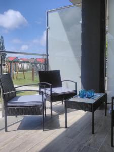 Apartament niebieski w kompleksie 5 Morz