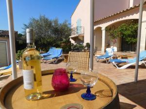 Maisons de vacances Les Bougainvillees de Camargue : photos des chambres