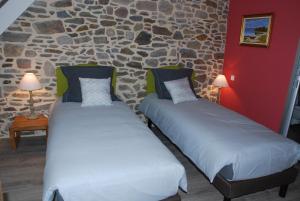 B&B / Chambres d'hotes E-Harz Ar Menez : Chambre Double avec Salle de Bains Privative