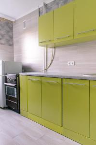 Scandinavian Poltava Apartments with 2 rooms, 3 beds 1 sofa