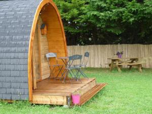 Maisons de vacances La maison ronde et ses 2 cahutes : photos des chambres