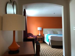 King Suite- Non-Smoking room in Howard Johnson by Wyndham Airport