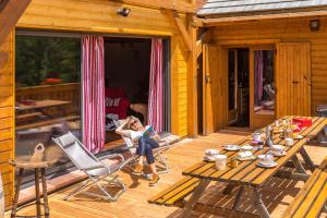 Chalets Gite&Spa le Montagnard : photos des chambres