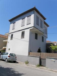 Traditional Tower, built on 1827 Lesvos Greece