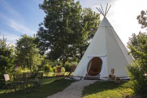 Tentes de luxe L'Escale des Chateaux de la Loire : photos des chambres